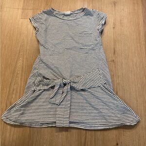 Zara girls Striped Kids Dress casual collection